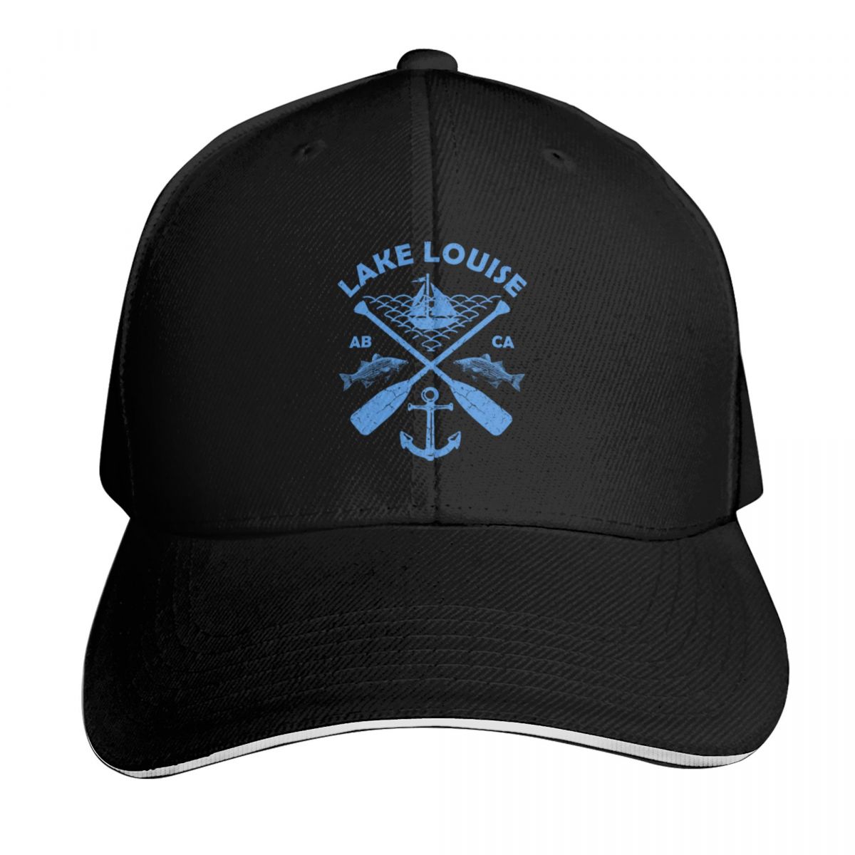 Outdoor Adventure Brand - قبعة بيسبول من Lake Louise، ألبرتا،