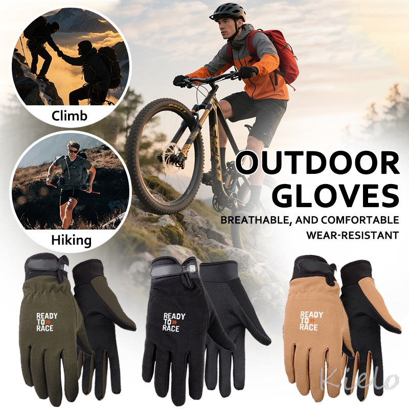 Outdoor Adventure Races - قفازات دراجات نارية جاهزة للسباق لـ