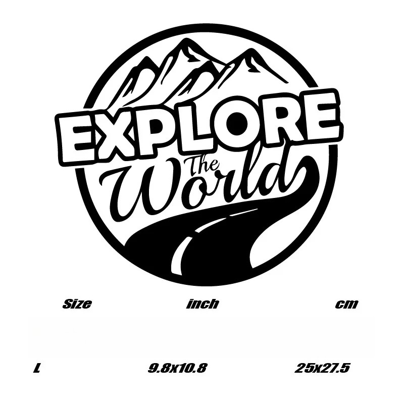 ملصق للسيارات المخصصة للتخييم  - مراجعة Outdoor Adventure World وسعره