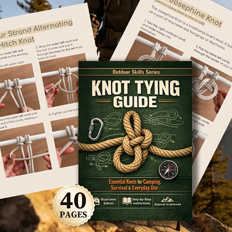 كتاب دليل أساسيات ربط العقد، 5 - مراجعة Outdoor Adventure Guide وسعره