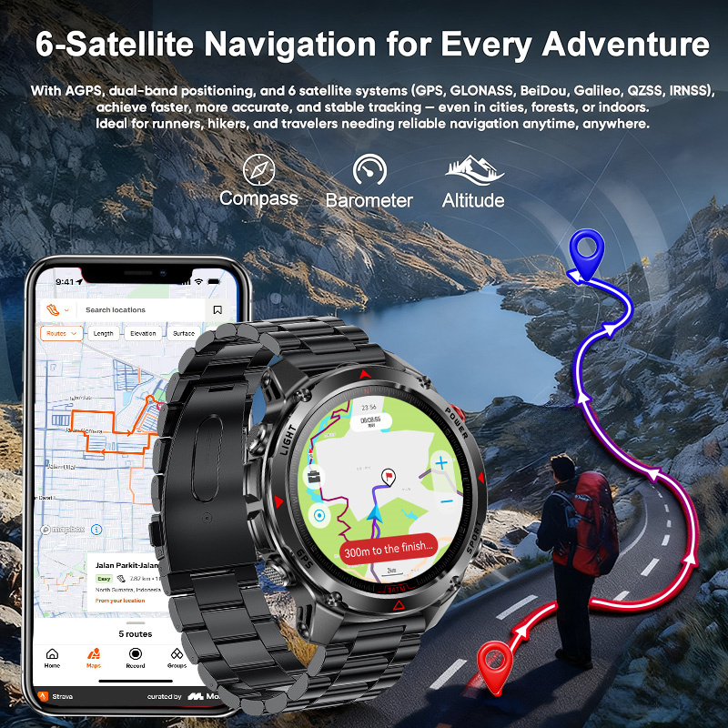 ساعة ذكية عسكرية جديدة لعام 20 - مراجعة Outdoor Adventure World وسعره
