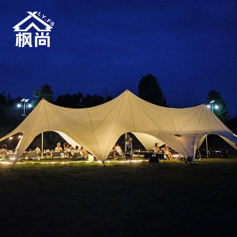 خيمة تخييم عملاقة على شكل قبة  - مراجعة Outdoor Adventure Dome Shelter وسعره