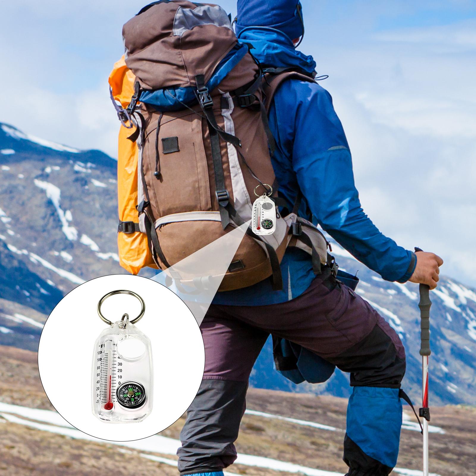 بوصلة محمولة للاستخدام الخارجي - مراجعة Outdoor Adventure Guide وسعره