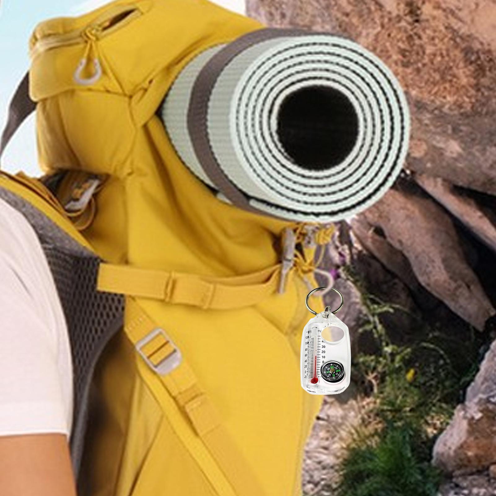 بوصلة محمولة للاستخدام الخارجي - مراجعة Outdoor Adventure Guide وسعره