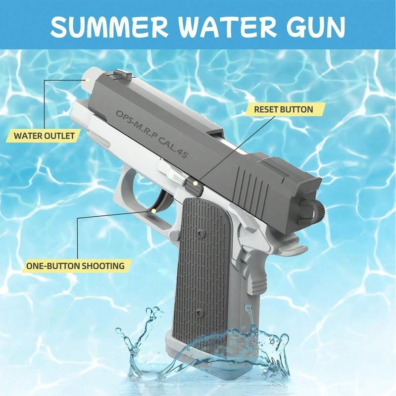 مسدسات مياه M1911، لعبة مسدس ر - مراجعة Outdoor Adventure Games وسعره