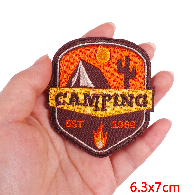 بقع لاصقة حرارية مطرزة لحقيبة  - مراجعة Outdoor Adventures Clothing وسعره