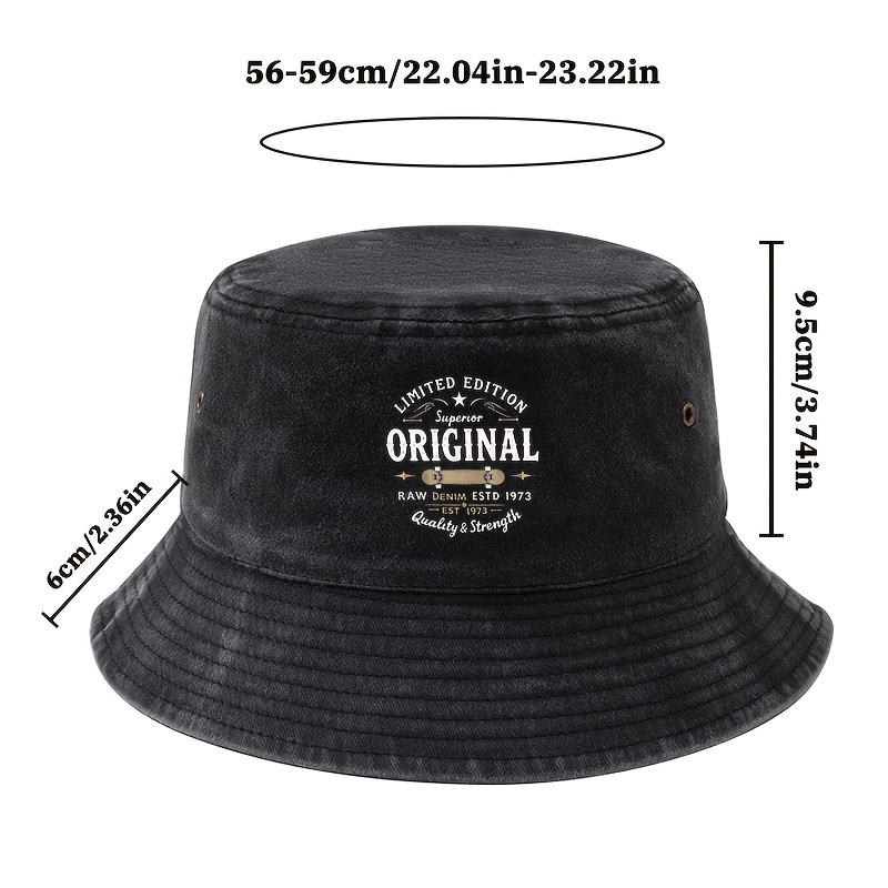 قبعة دلو عصرية للجنسين مع حروف - مراجعة Outdoor Adventure Brand وسعره