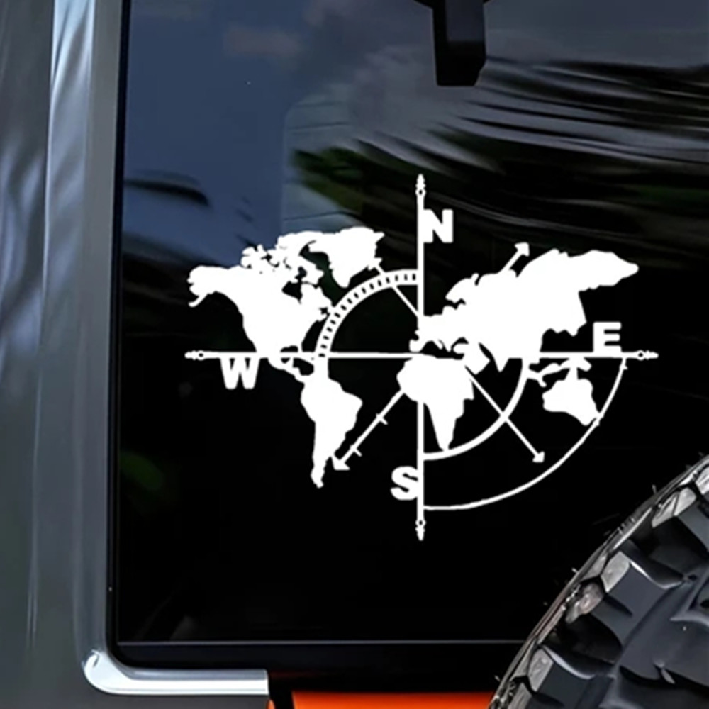 ملصق فينيل لخريطة العالم البوص - مراجعة Outdoor Adventure Jeep وسعره