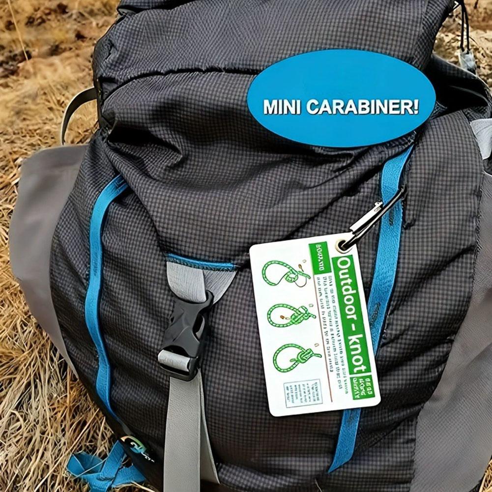 بطاقات دليل العقدات الخارجية ا - مراجعة Outdoor Adventure Guide وسعره