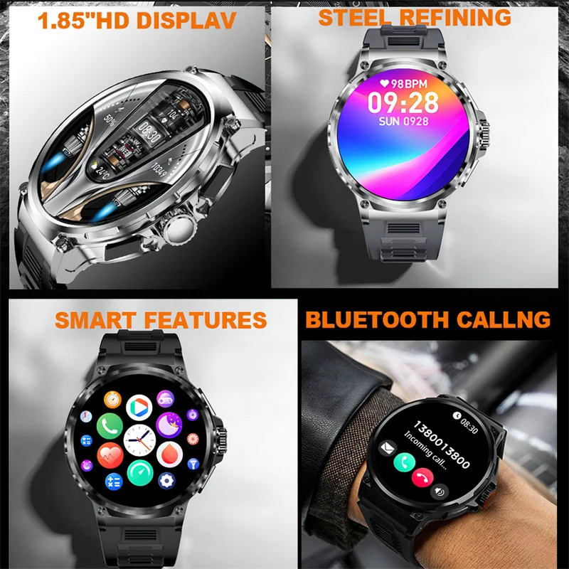 ساعة ذكية للرجال بسعة 710 مللي - مراجعة Outdoor Adventure World وسعره