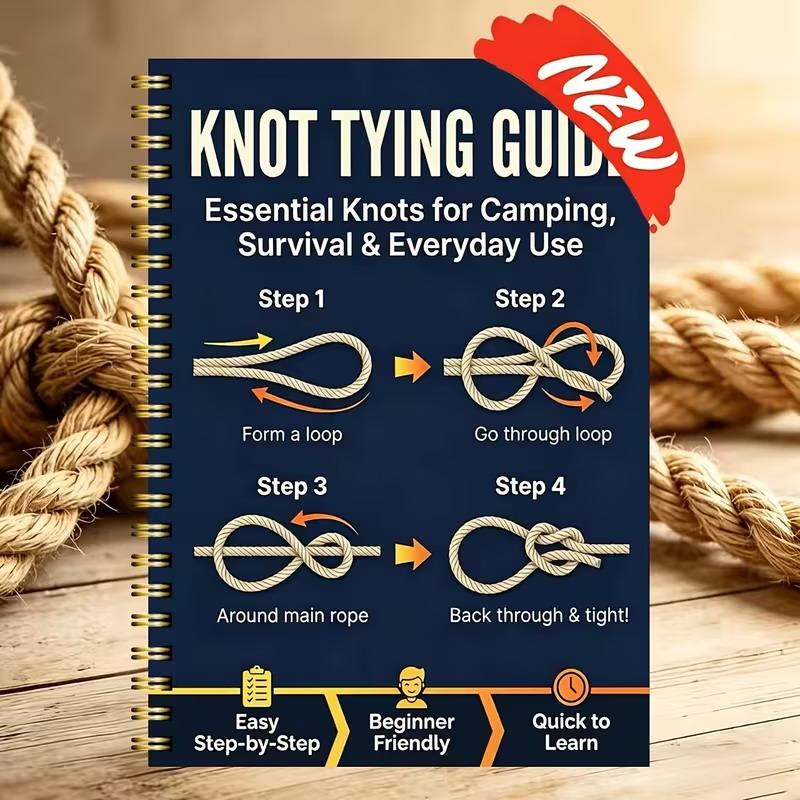 دليل خطوة بخطوة لعقد العقدات ا - مراجعة Outdoor Adventure Guide وسعره