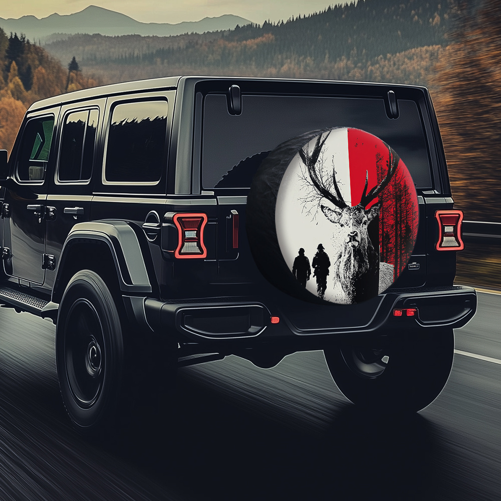 غطاء إطار على شكل مشهد صيد الغ - مراجعة Outdoor Adventure Jeep وسعره