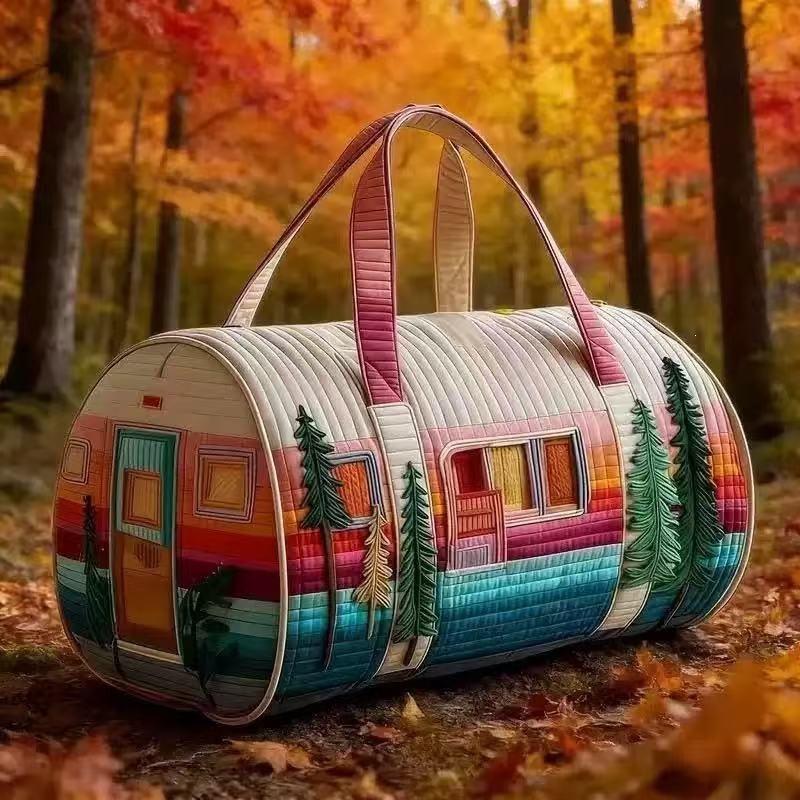 حقيبة سفر مبطنة بتصميم عربة ال - مراجعة Outdoor Adventure Quilt وسعره