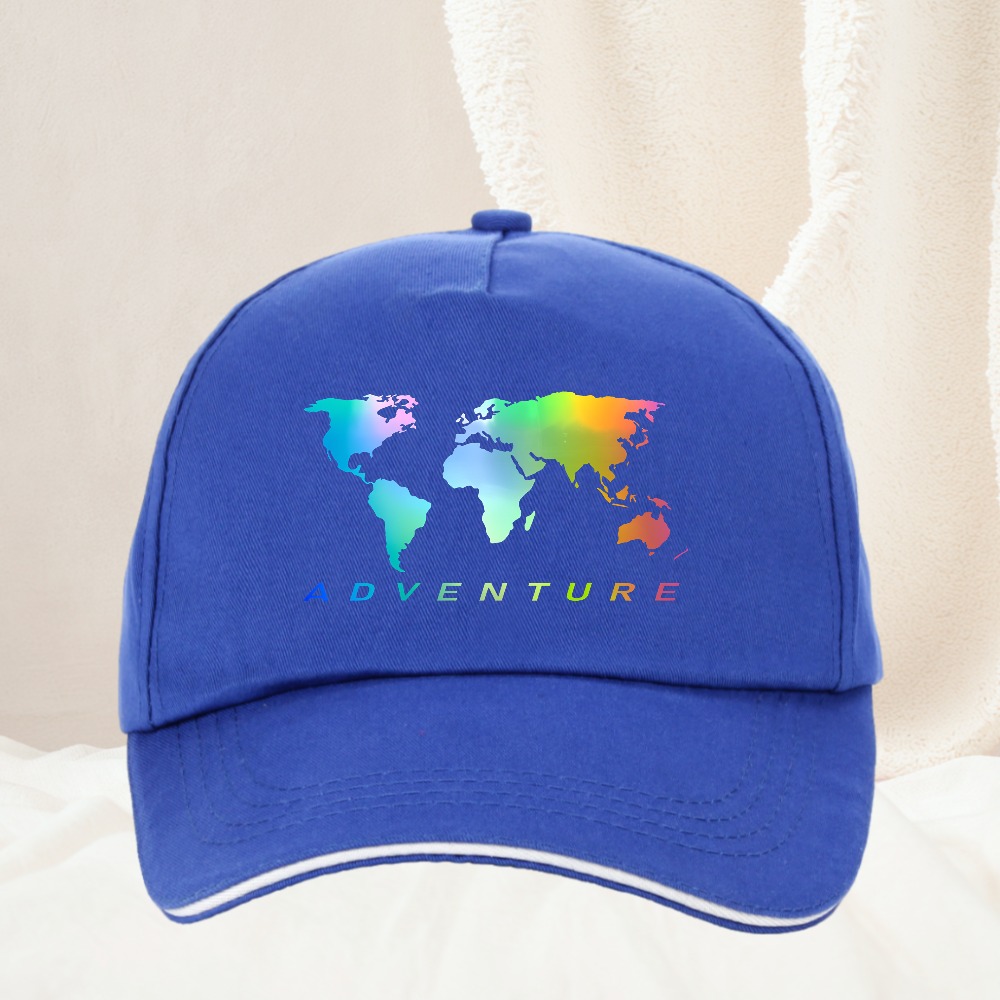 قبعة بيسبول مطبوعة بخريطة العا - مراجعة Outdoor Adventure World وسعره